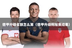 德甲升级名额怎么算（德甲升级附加赛结果）