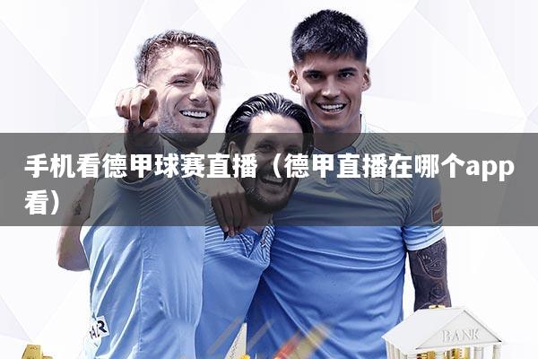 手机看德甲球赛直播(德甲直播在哪个app看)